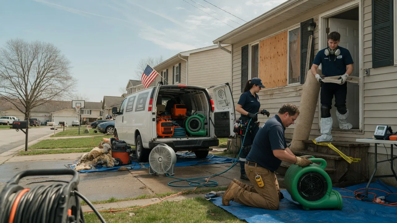 Water Damage Restoration in Agar, SD near me